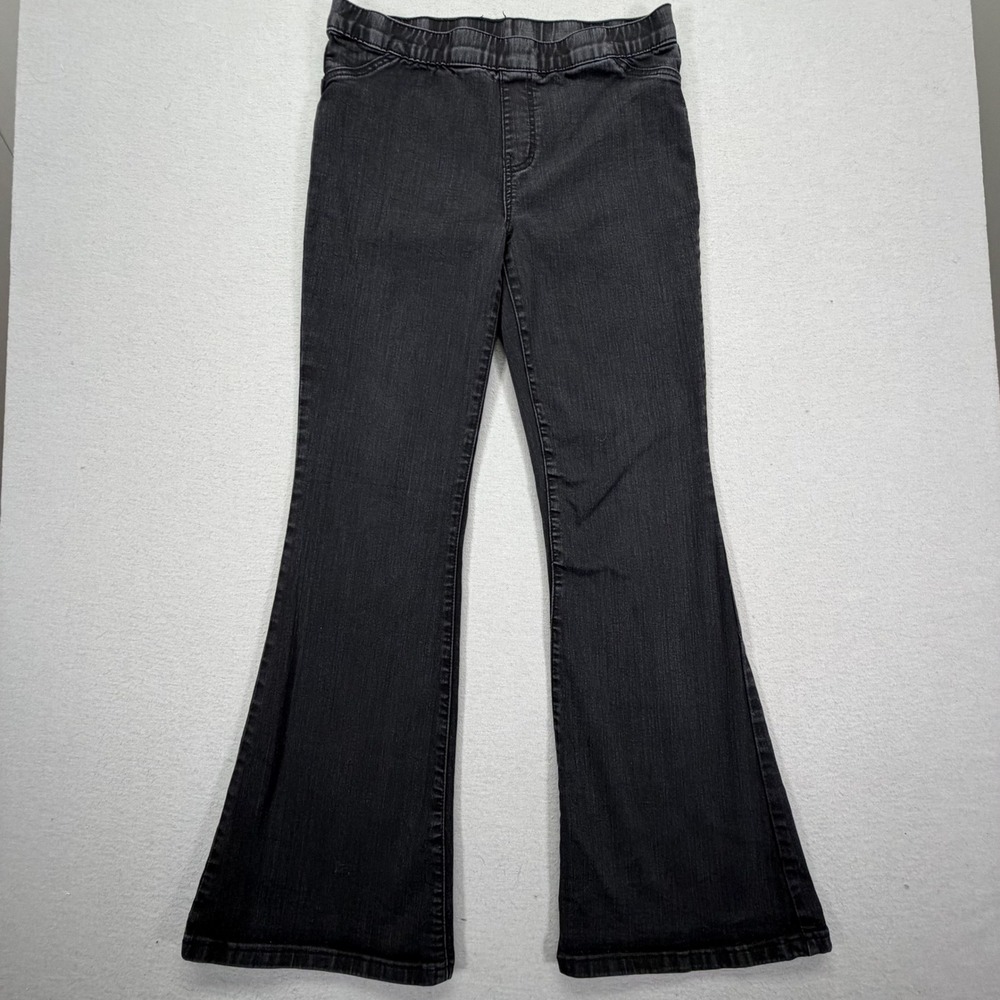 Celebrity Pink Flare Jeans Womens Medium Good Black Pull On High Rise